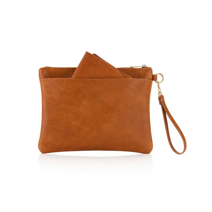 Cognac Changing Clutch