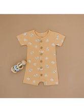 Load image into Gallery viewer, Butterfly Button Romper
