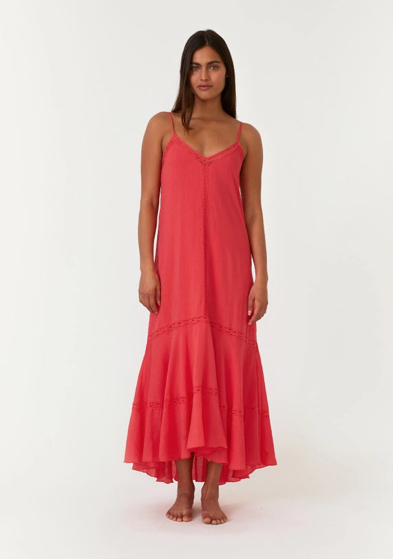 Hibiscus Maxi Dress