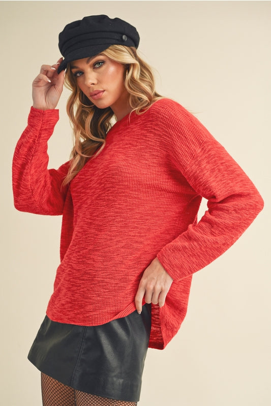 Strawberry Spritz Knit Sweater