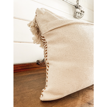 Load image into Gallery viewer, Fringe Lumbar Pillow Cover

